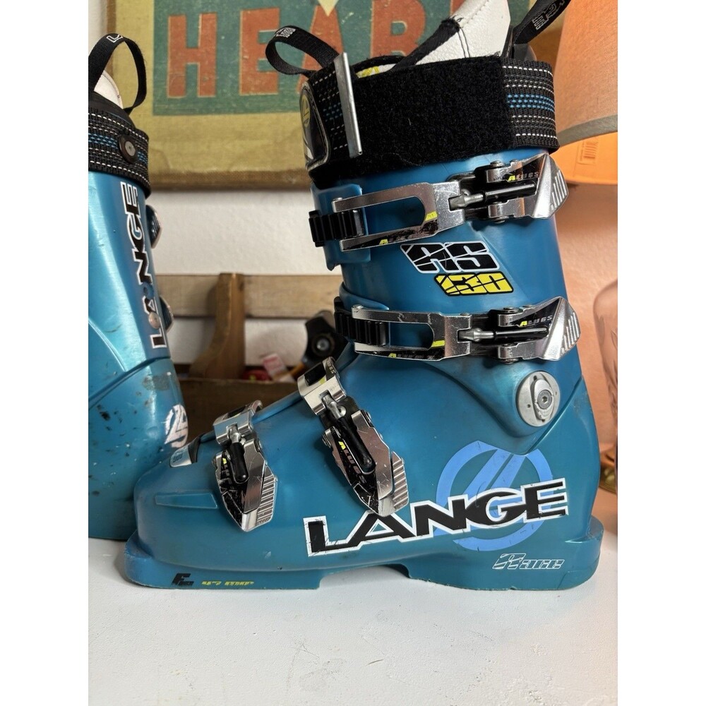 Lange Vintage Blue World Cup 120 Flex DHill Ski  Boots Sz 296 mm Men 25-25.5